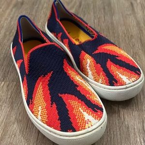 Rothy’s Kids Flame Sneaker Slip On Shoes